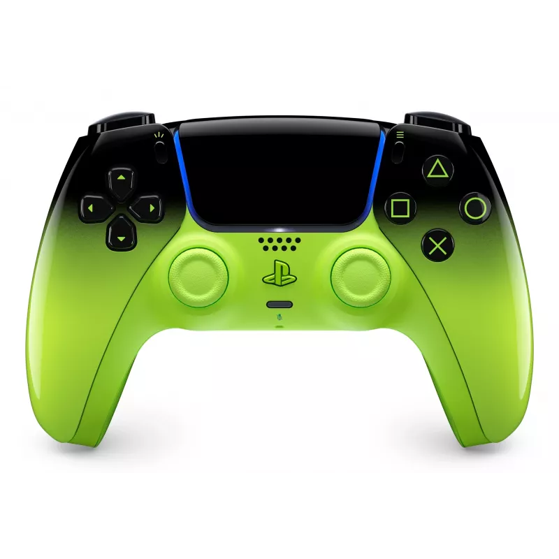 Žaidimų pultas Sony DualSense Green — Bluetooth/USB, USB-C, integruota ličio jonų baterija, PS5/PC/Mac/Android/iOS