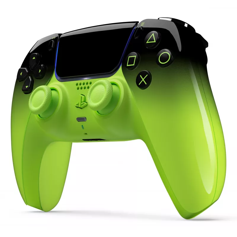 Žaidimų pultas Sony DualSense Green — Bluetooth/USB, USB-C, integruota ličio jonų baterija, PS5/PC/Mac/Android/iOS