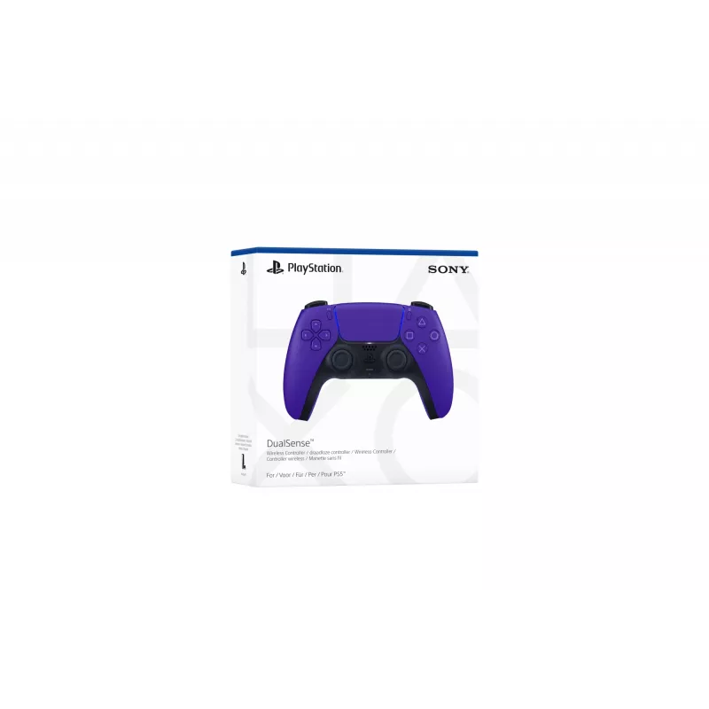 Sony belaidis valdiklis DualSense Galactic Purple V2, žaidimų pultas, PlayStation 5, Atgal mygtukas, Meniu mygtukas, Pradžios mygtukas, Analoginis / skaitmeninis, Įvairios, Laidinis ir belaidis