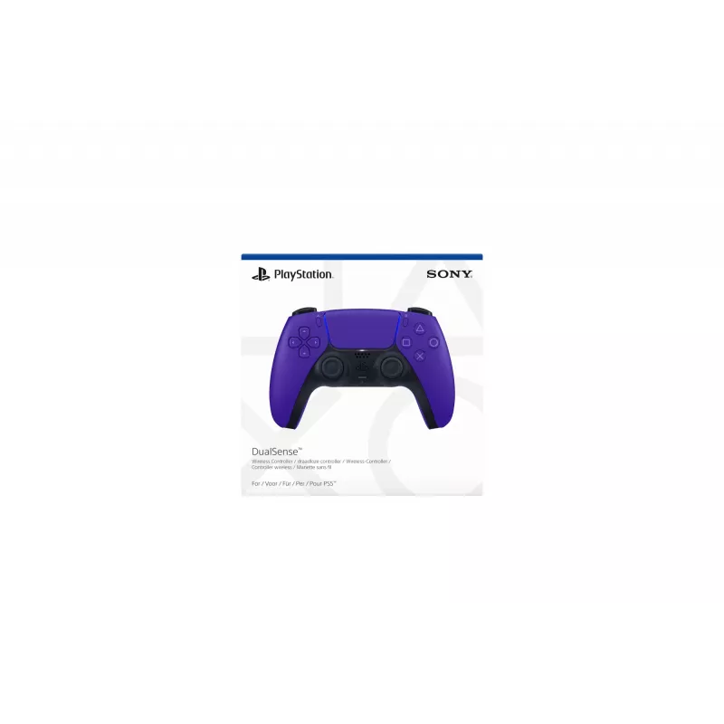 Sony belaidis valdiklis DualSense Galactic Purple V2, žaidimų pultas, PlayStation 5, Atgal mygtukas, Meniu mygtukas, Pradžios mygtukas, Analoginis / skaitmeninis, Įvairios, Laidinis ir belaidis
