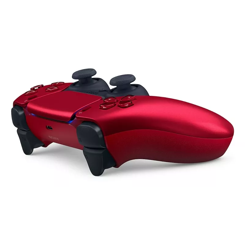 Žaidimų pultas Sony DualSense Red — belaidis / laidinis PlayStation 5 valdiklis, Bluetooth 5.1, USB-C, 1560 mAh baterija, įmontuotas garsiakalbis, jutiklinis kilimėlis