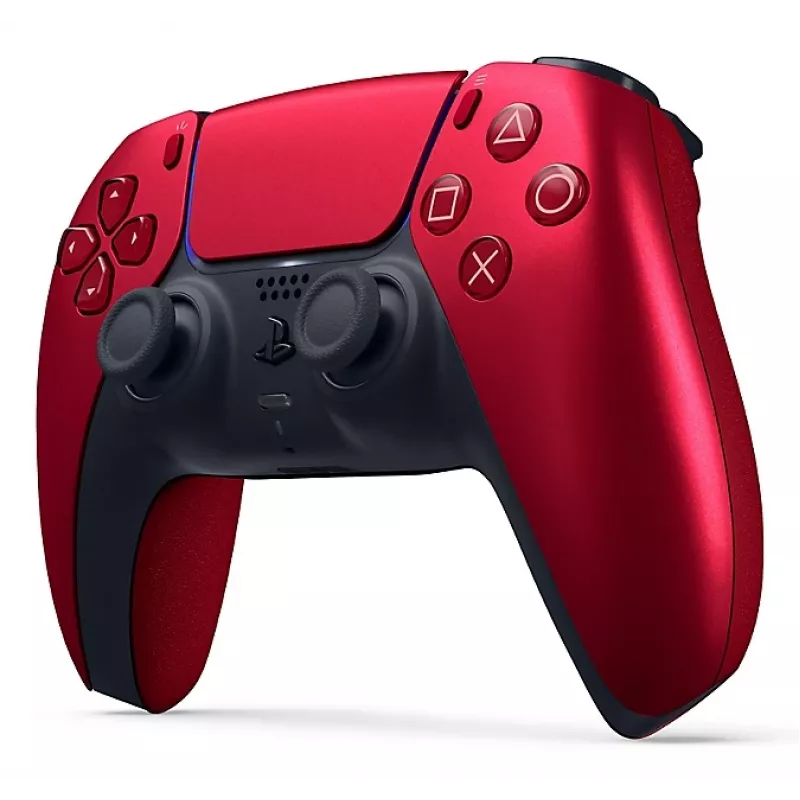Žaidimų pultas Sony DualSense Red — belaidis / laidinis PlayStation 5 valdiklis, Bluetooth 5.1, USB-C, 1560 mAh baterija, įmontuotas garsiakalbis, jutiklinis kilimėlis