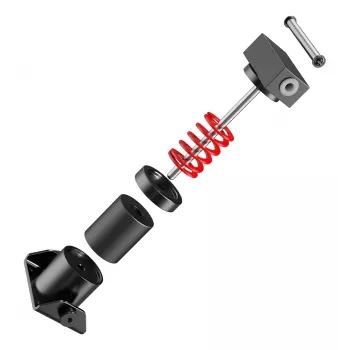 Moza Racing SR-P Lite priedų rinkinys, kompiuteriui, pedalų našumo rinkinys, juoda, raudona, sidabrinė, MOZA, SR-P Lite, 1 vnt.