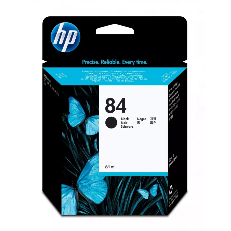 HP 84 69 ml juodas DesignJet rašalo kasetė spausdinimo galvutė terminis rašalinis