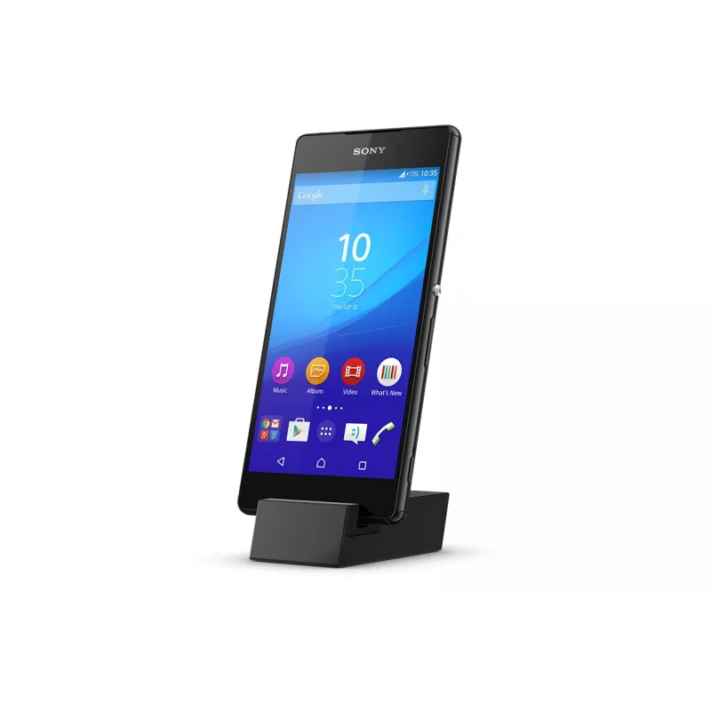 Sony DK52 mobiliojo prietaiso prijungimo stotelė Išmanusis telefonas Juoda