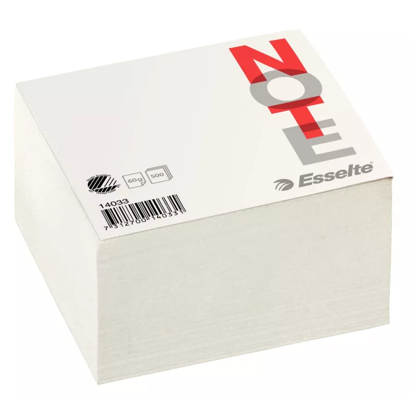 Esselte Cube Pad –, 55 g/m², kietas viršelis