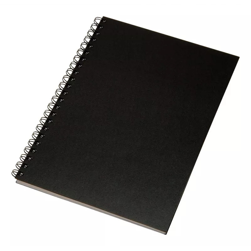 Esselte Notepad – Memo Art A5 Ruled wire-o, Monochromatic, Juoda, A5, 80 sheets, 90 g/m², Hardcover