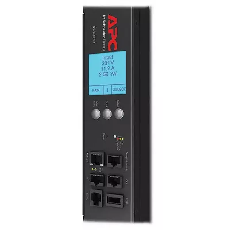 APC Rack PDU 2G, Metered by Outlet su Switching, ZeroU, 32A, 230V, (21) C13 & (3) C19