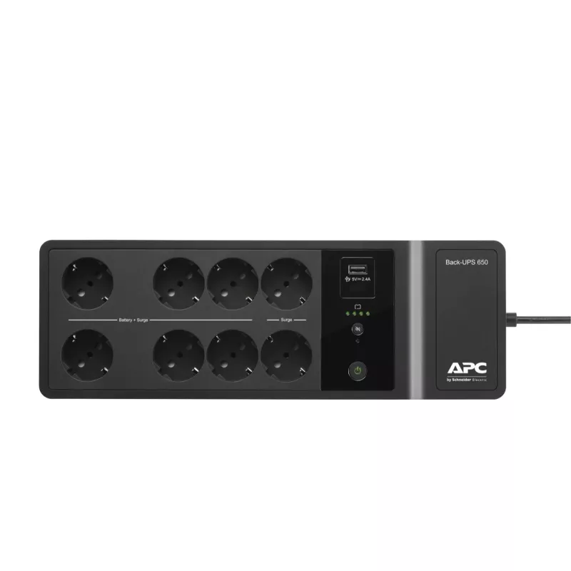 APC BE650G2-IT nepertraukiamo maitinimo šaltinis (UPS) budėjimo režimo (Offline) 0,65 kVA 400 W
