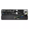 APC Smart-UPS On-Line, 1500VA, ličio jonų, montuojamas į stelažą 4U, 230V, 8x C13 IEC lizdai, tinklo plokštė, prailgintas veikimo laikas, komplekte bėgelių rinkinys