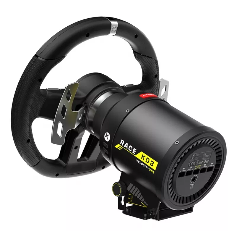 Lenktynių vairas ir pedalai „Turtle Beach VelocityOne Race KD3“ laidinis belaidis