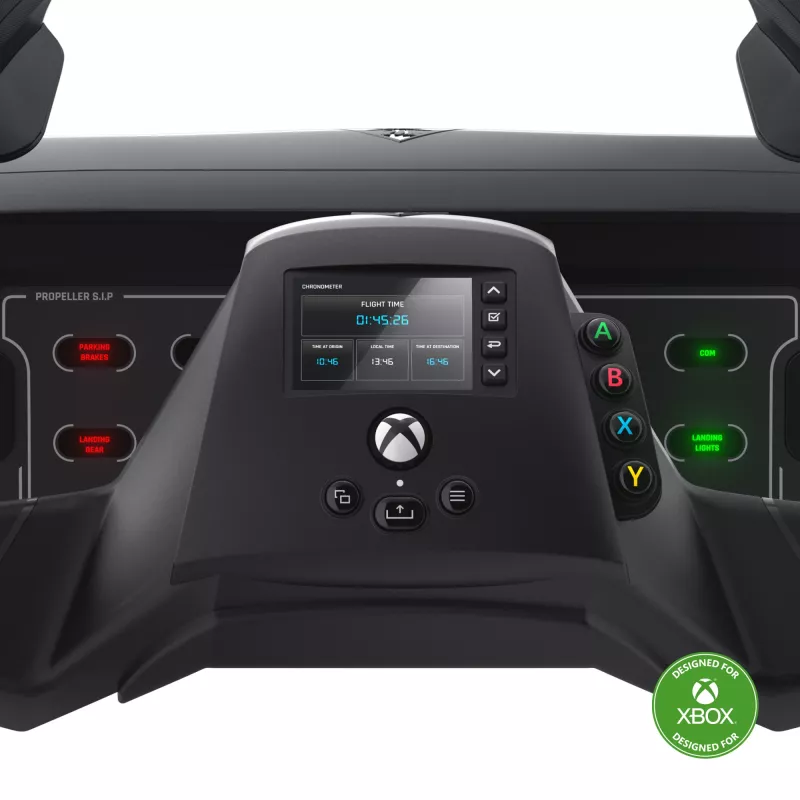 Flight Sim Turtle Beach VelocityOne Flight Juoda USB Analogue Digital PC Xbox