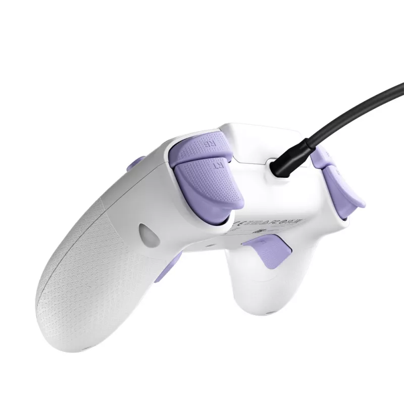 Turtle Beach REACT-R Purple, White USB Gamepad PC, Xbox One, Xbox One S, Xbox One X, Xbox Series S, Xbox Series X