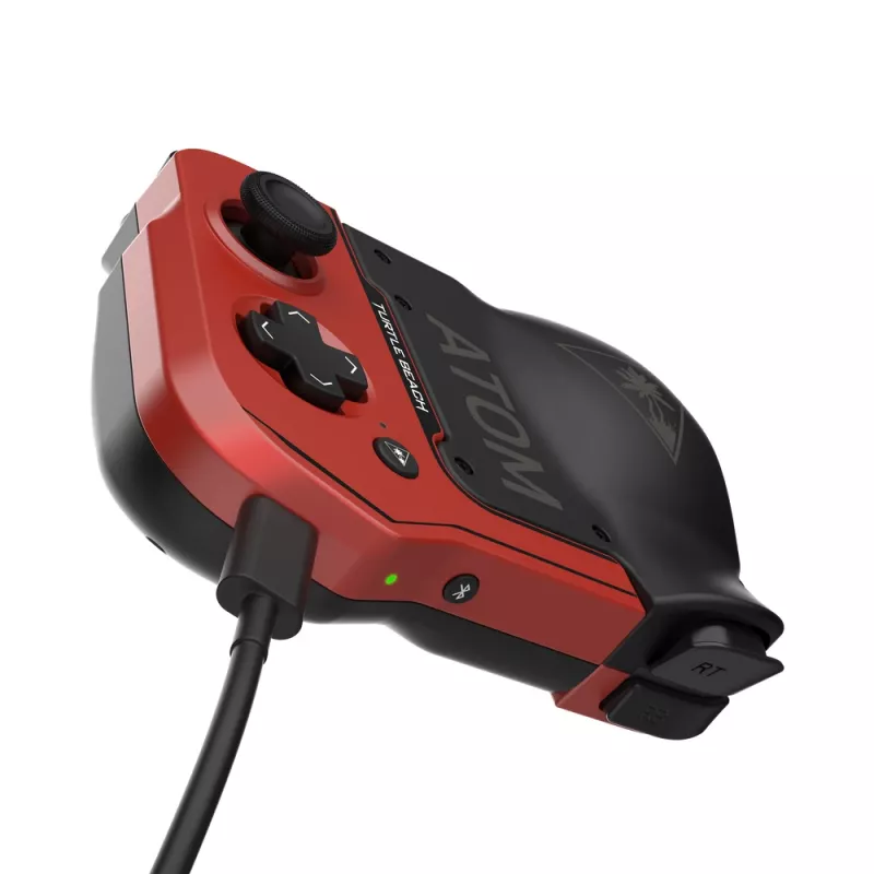 Žaidimų pultas Turtle Beach Atom, juodas raudonas, Bluetooth, Android, belaidis
