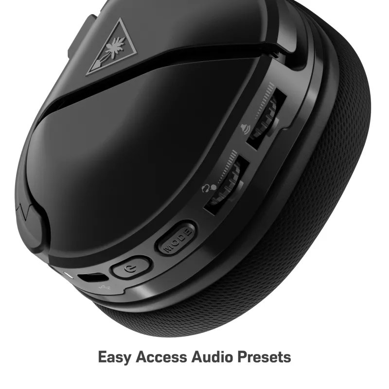 Ausinės Turtle Beach Stealth 600 Gen 2 MAX — laidinis ir belaidis ryšys, USB-C, Circumaural, 20–20000 Hz, juodos