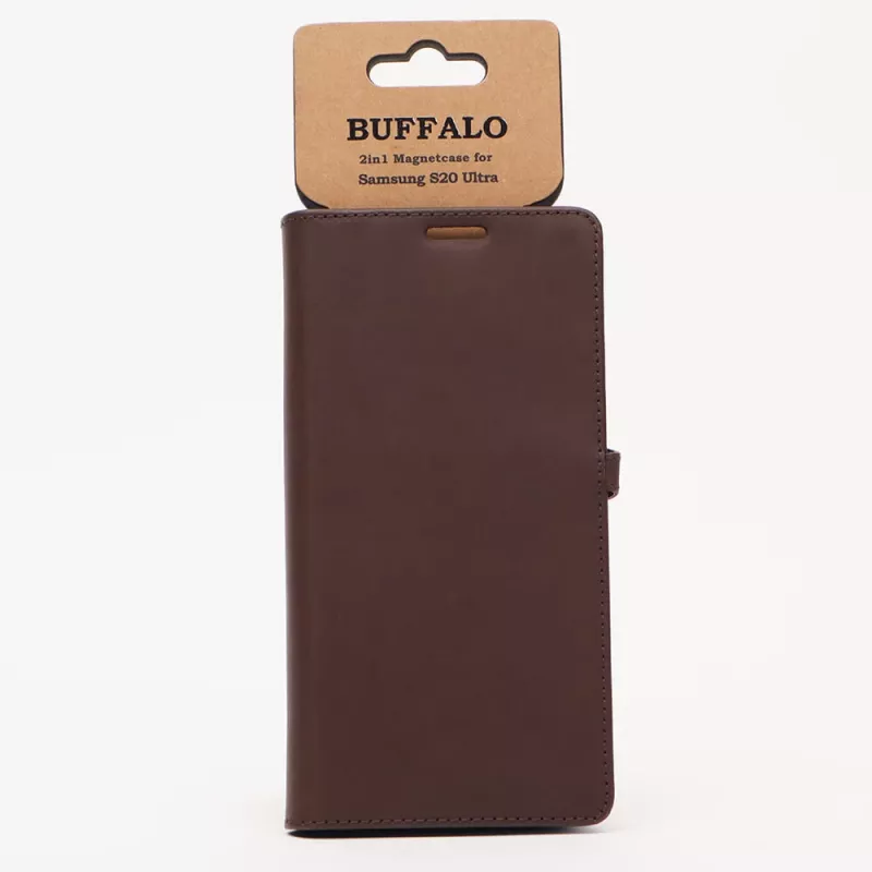 Buffalo 590028 mobiliojo telefono dėklas 17,5 cm (6,9 col.) Piniginės tipo dėklas Rudas