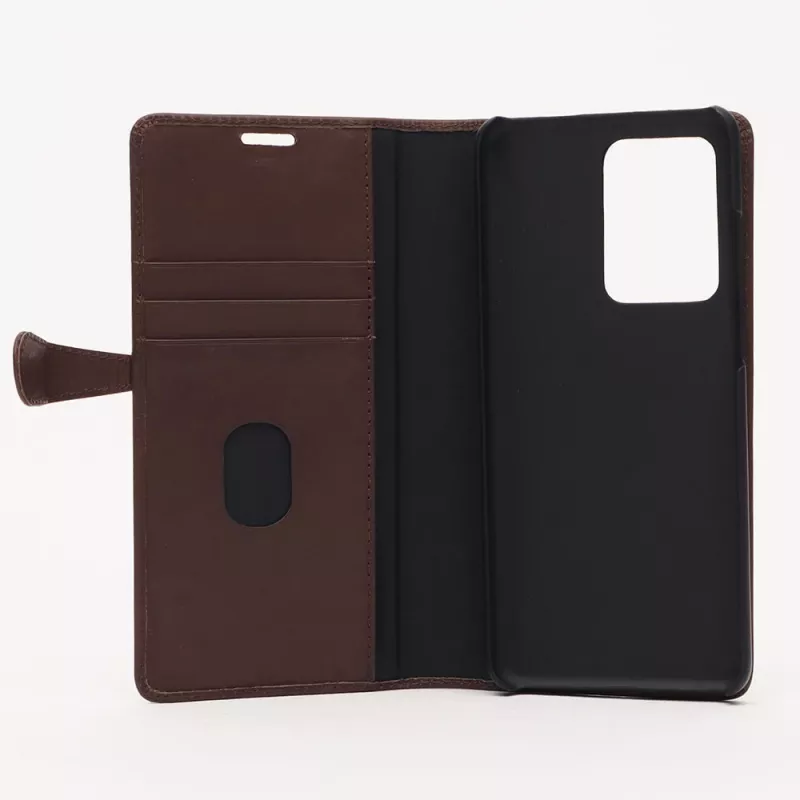 Buffalo 590028 mobiliojo telefono dėklas 17,5 cm (6,9 col.) Piniginės tipo dėklas Rudas