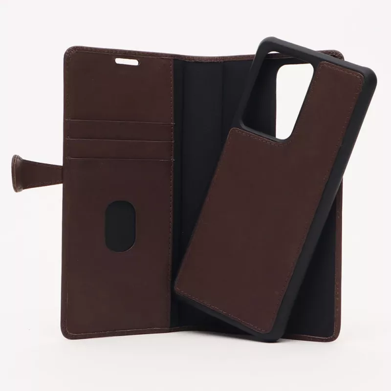 Buffalo 590028 mobiliojo telefono dėklas 17,5 cm (6,9 col.) Piniginės tipo dėklas Rudas