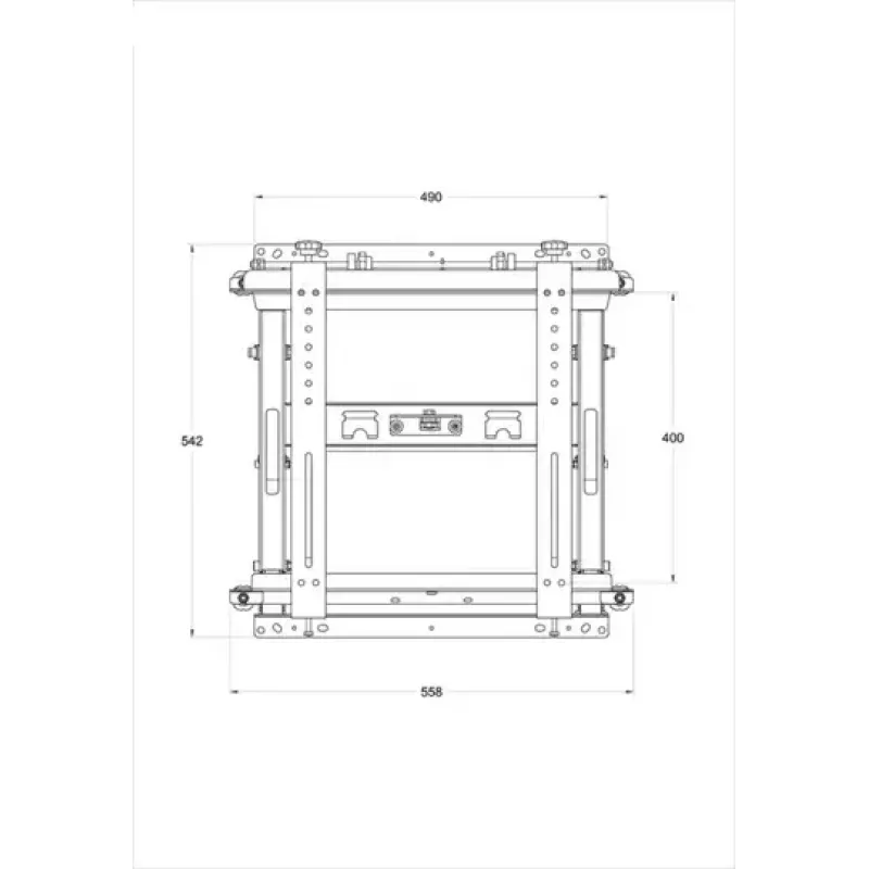 Multibrackets M Public Video Wall Mount Push HD