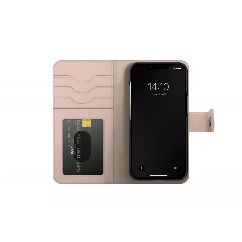 iDeal of Sweden Magnet Wallet+ iPhone 13 / 14 / 16e rožinis, Flip tipo dėklas, Apple, iPhone 13/14/16E, 15,4 cm (6,06″), Rožinis