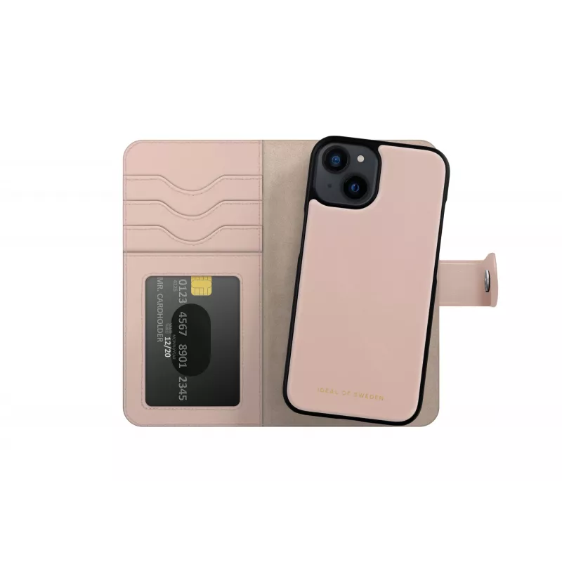 iDeal of Sweden Magnet Wallet+ iPhone 13 / 14 / 16e rožinis, Flip tipo dėklas, Apple, iPhone 13/14/16E, 15,4 cm (6,06″), Rožinis