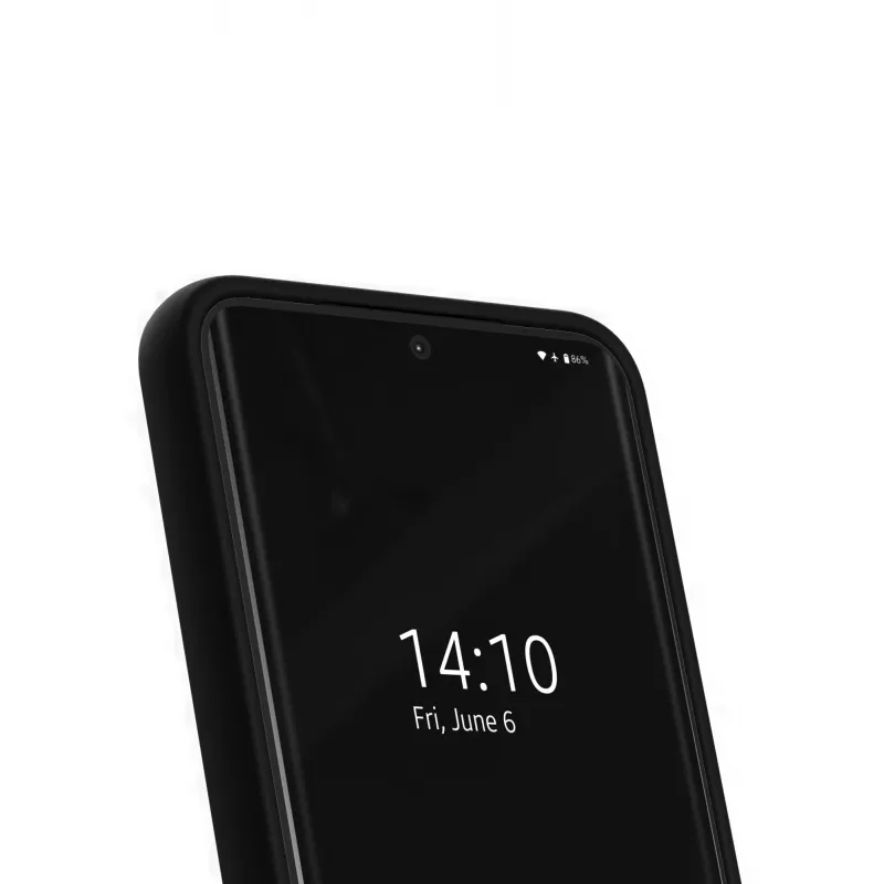 iDeal of Sweden Silikoninis Dėklas MagSafe Galaxy S24 / S25 Juodas