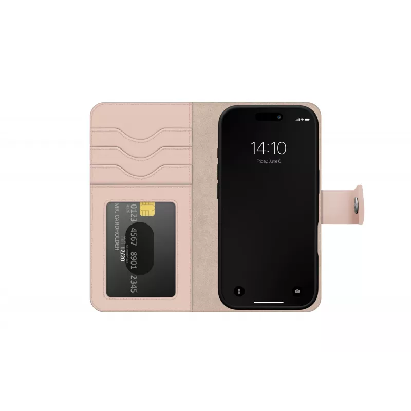 iDeal of Sweden Magnet Wallet+ iPhone 17 Pink, Atverčiamas dėklas, Apple, iPhone 17, 16 cm (6,3 inch), Rožinė