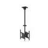 Lubinis laikiklis Multibrackets M Public Medium Back to Back Juoda 3000