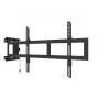 Swing Arm Mount MULTIBRACKETS M Universal 180° — 26 colių–47 colių ekranams, VESA iki 400x400, maks. 25 kg, juodas