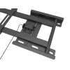 Swing Arm Mount MULTIBRACKETS M Universal 180° — 26 colių–47 colių ekranams, VESA iki 400x400, maks. 25 kg, juodas