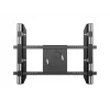 Vieno ekrano viešojo rodymo stovas MULTIBRACKETS M – Juodas, palaiko iki 60 kg, VESA 200x200–800x400