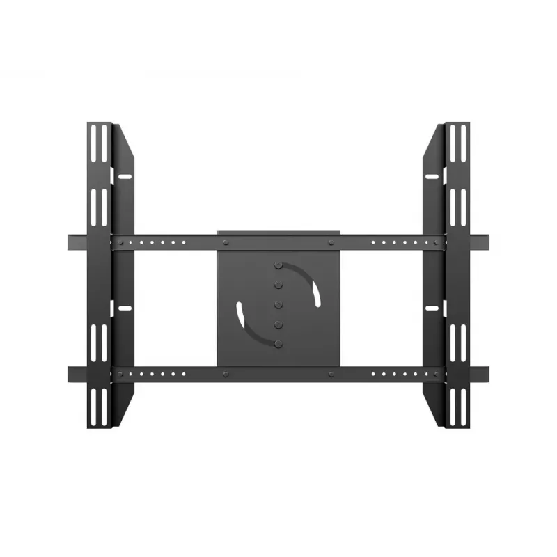 Vieno ekrano viešojo rodymo stovas MULTIBRACKETS M – Juodas, palaiko iki 60 kg, VESA 200x200–800x400