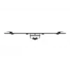 Vieno ekrano viešojo rodymo stovas MULTIBRACKETS M – Juodas, palaiko iki 60 kg, VESA 200x200–800x400