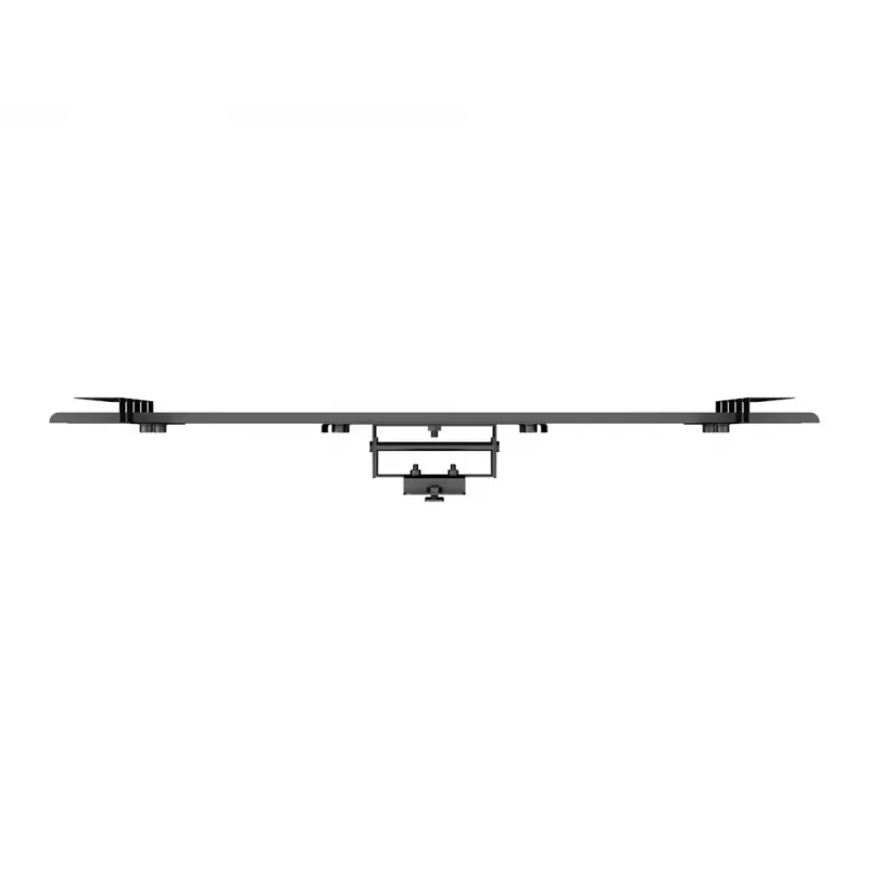 Vieno ekrano viešojo rodymo stovas MULTIBRACKETS M – Juodas, palaiko iki 60 kg, VESA 200x200–800x400