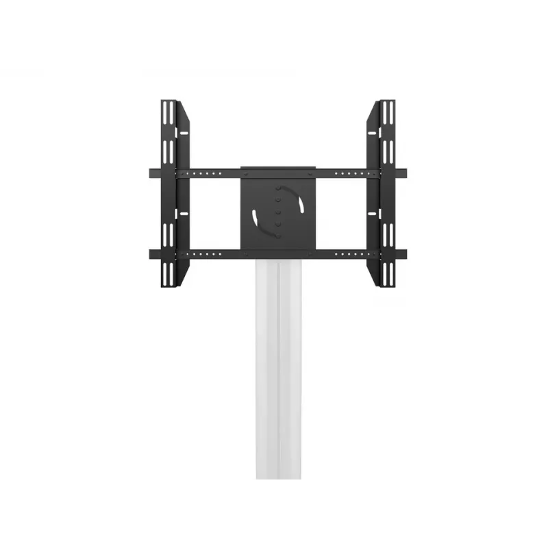 Vieno ekrano viešojo rodymo stovas MULTIBRACKETS M – Juodas, palaiko iki 60 kg, VESA 200x200–800x400