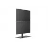 Vieno ekrano viešojo rodymo stovas MULTIBRACKETS M – Juodas, palaiko iki 60 kg, VESA 200x200–800x400