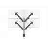 Multibrackets M VESA Gas Lift Arm Quad Juoda 40 kg 15-32 colio
