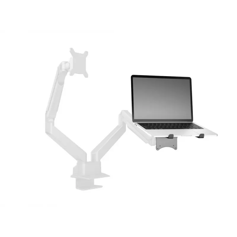Nešiojamojo kompiuterio stovas Multibrackets M Laptop Holder Gas Lift Arm juodas
