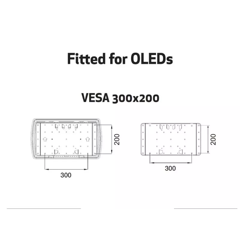 Laikiklis Multibrackets M VESA Super plonas Tilt & Turn Plus HD
