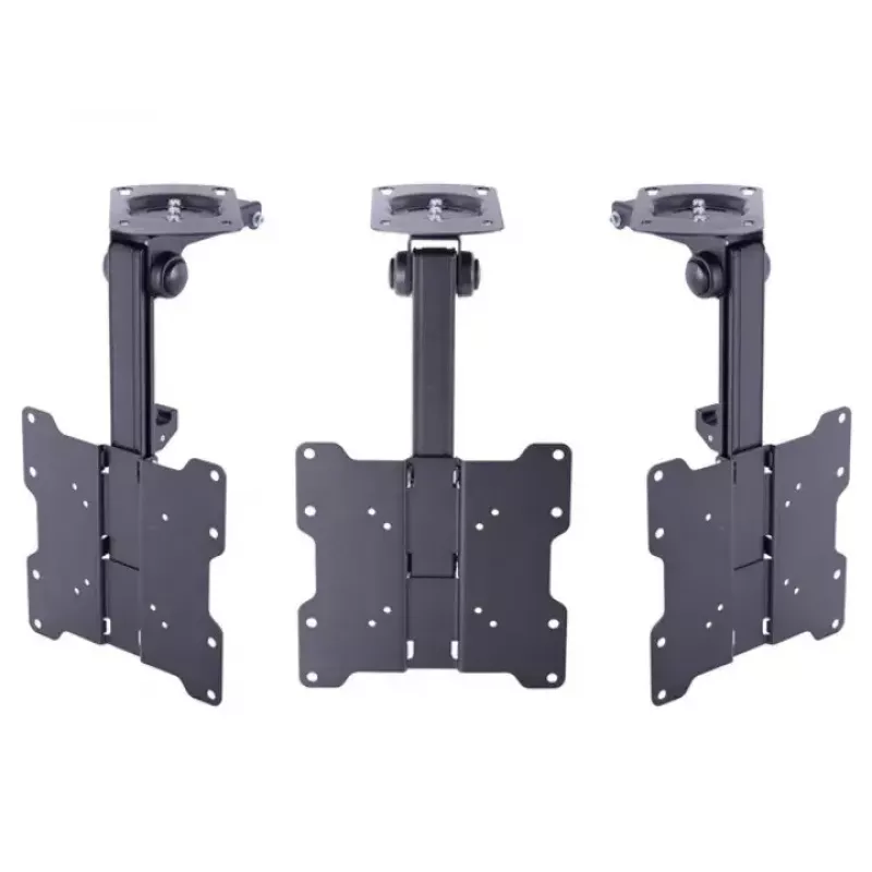 Montavimo laikiklis Multibrackets M Vesa Flip Down Juoda