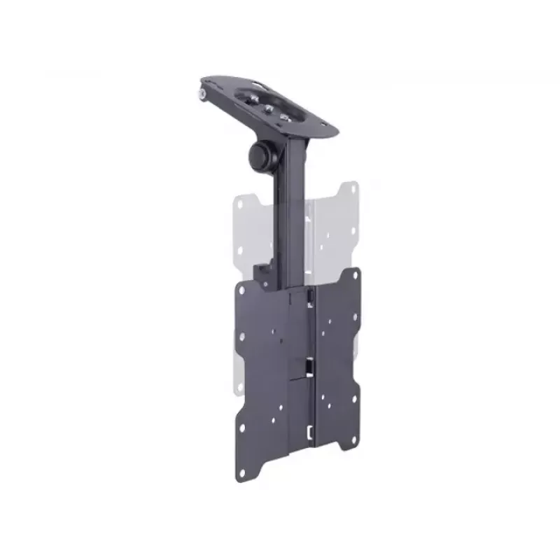Montavimo laikiklis Multibrackets M Vesa Flip Down Juoda