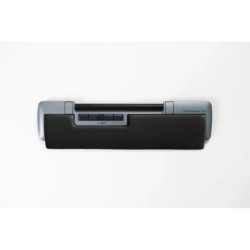 pelėtrapper Delta pelė Pilka Extended USB-A, USB Type-A, 4000 DPI, juoda, pilka