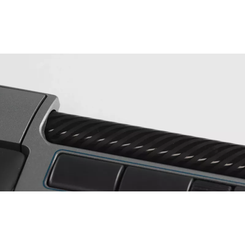 pelėtrapper Delta pelė Pilka Extended USB-A, USB Type-A, 4000 DPI, juoda, pilka
