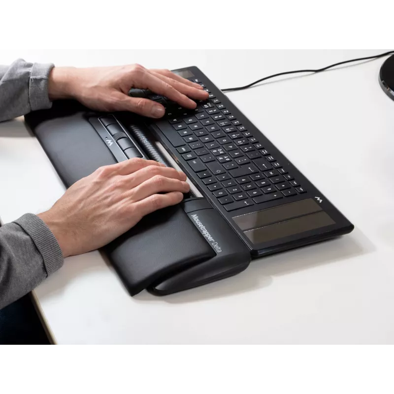 Pelė pelėtrapper Delta pelė Juoda Extended USB-A
