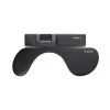 Porankio atrama pelėtrapper Armrest Asymmetric — Dirbtinė oda, juoda, 680×205×20 mm