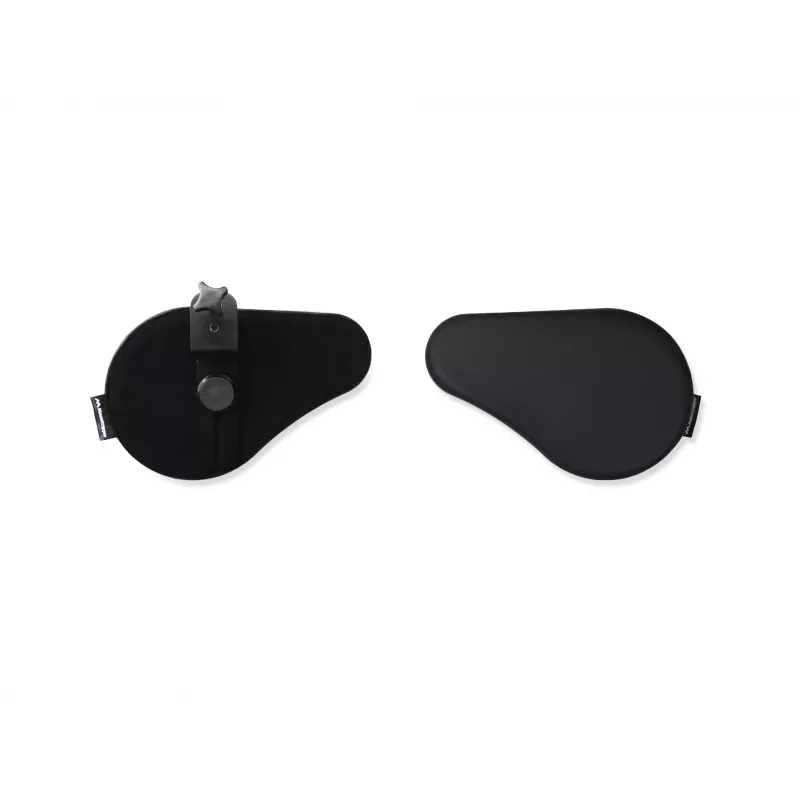 Riešo atrama pelėtrapper Armrest Split – dirbtinė oda, juoda, 305×195×24 mm