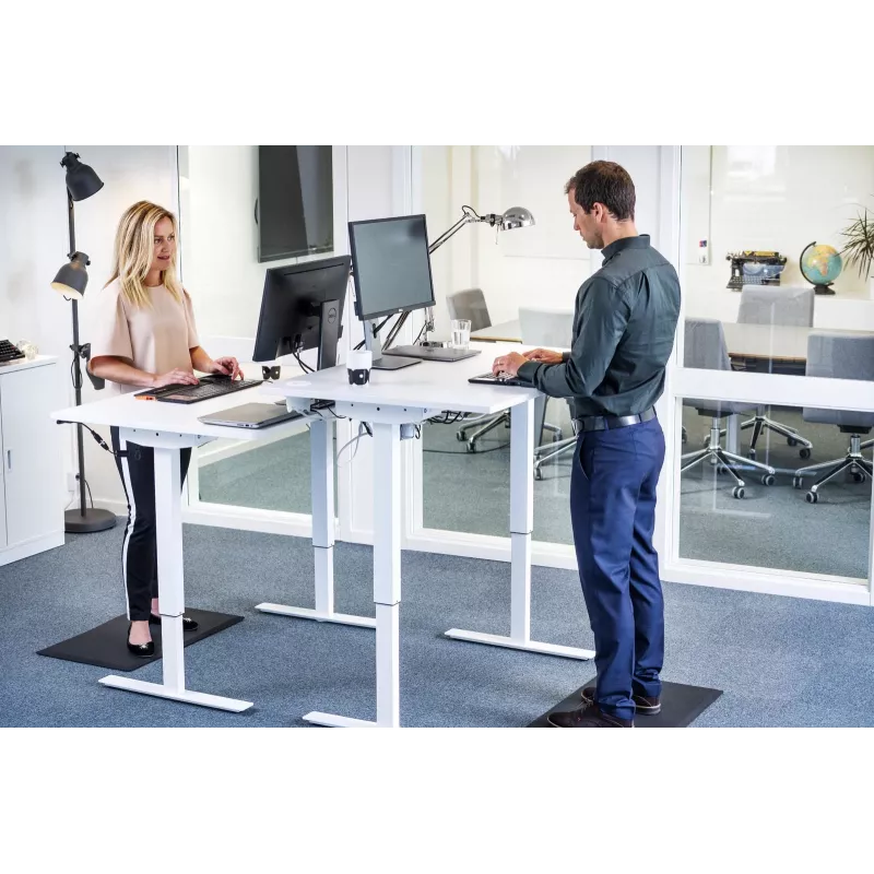Stovėjimo kilimėlis pelėtrapper Active Standing Mat — stačiakampis, juodas, 740×450 mm, 1,8 cm storio