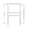 Multibrackets M Universal Fixed Wallmount SD MAX 1200x900