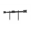 Trigubo monitoriaus stalinio laikiklio išplėtimo rinkinys MULTIBRACKETS M VESA 3 ekranams 24–32 col. iki 24 kg, aliuminis/plastikas, juodas