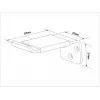 Ausinių laikiklis Multibrackets M Headset Holder Wall White